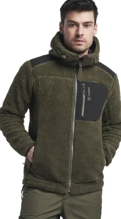 Tenson Himalaya Teddy Fleece Hood fleecetakki, Grape leaf Online