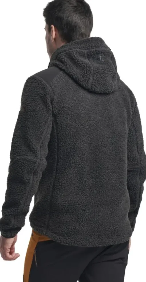 Himalaya Teddy Fleece Hood fleecetakki, Pirate Black-Tenson New