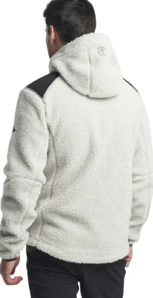 Himalaya Teddy Fleece Hood fleecetakki, Oyster Mushroom-Tenson Sale