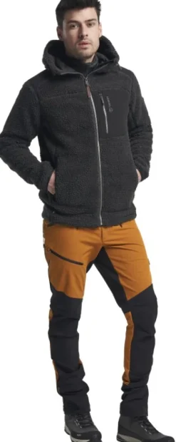 Himalaya Teddy Fleece Hood fleecetakki, Pirate Black-Tenson New