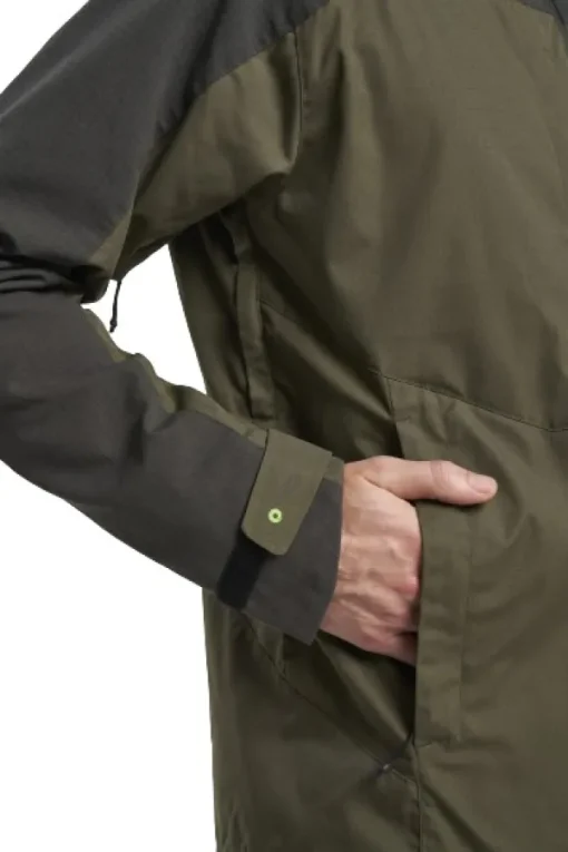 Himalaya Trekking Jacket ulkoilutakki, maastonvihreä-Tenson Hot