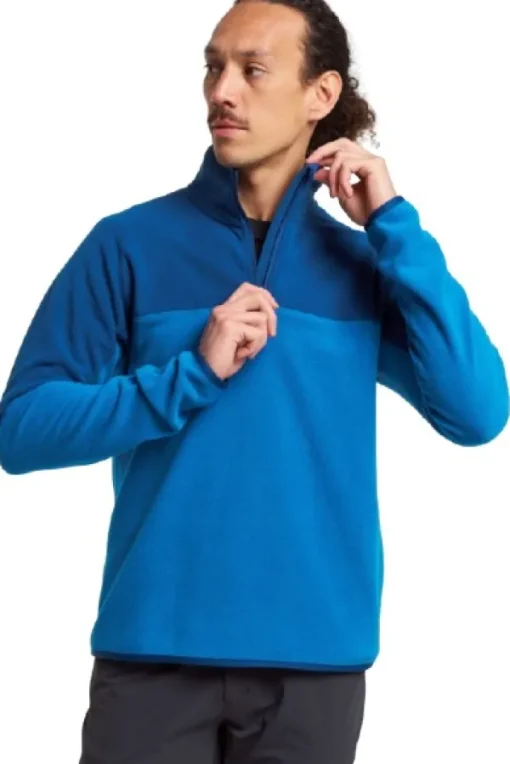 Tenson M's Himalaya Halfzip Fleece Blue Sapphire Hot