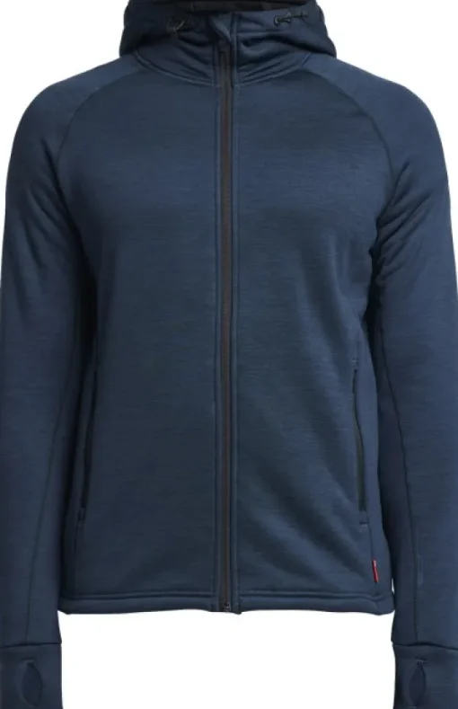 TXlite Hoodie Zip vetoketjullinen huppari, Midnight Navy-Tenson New