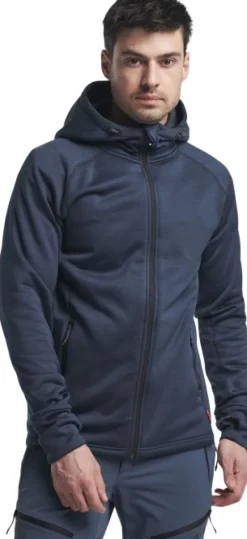TXlite Hoodie Zip vetoketjullinen huppari, Midnight Navy-Tenson New
