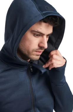 TXlite Hoodie Zip vetoketjullinen huppari, Midnight Navy-Tenson New