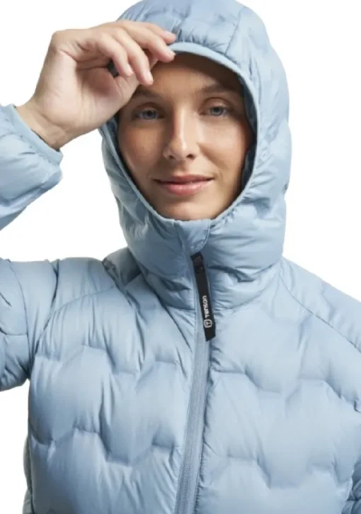 TXlite Shibui Down Jacket naisten takki, Stone Blue-Tenson New