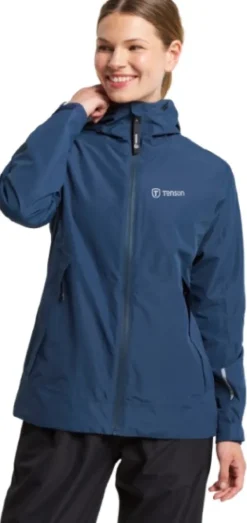 W's Winga Rain Jacket Midnight Navy-Tenson Discount