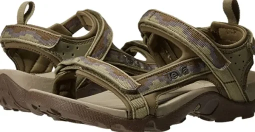 Jr Tanza Steps lasten sandaalit, vihreä-Teva Fashion