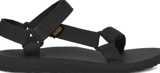 Original Universal naisten sandaalit, musta-Teva Clearance