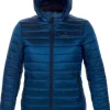 naisten ladattava lämpötakki, sininen-Thermic Fashion