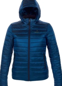 naisten ladattava lämpötakki, sininen-Thermic Fashion