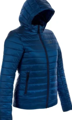 naisten ladattava lämpötakki, sininen-Thermic Fashion