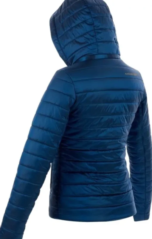 naisten ladattava lämpötakki, sininen-Thermic Fashion