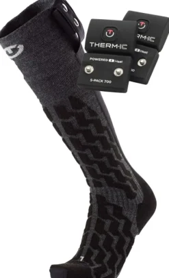 Therm-ic Powersock Set Heat Fusion +S-Pack 700 akkukäyttöiset lämpösukat-Thermic Online