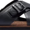 Amalfi Vibes Cross Strap Sandal sandaalit, Jet Black-Timberland Online
