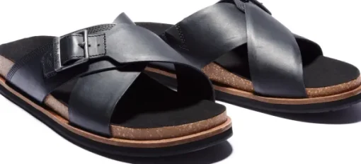 Amalfi Vibes Cross Strap Sandal sandaalit, Jet Black-Timberland Online
