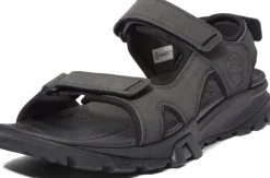 Lincoln Peak 2 Strap Sandal sandaalit, Jet Black-Timberland Discount