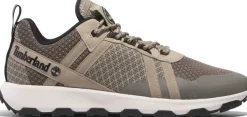 Timberland Windsor Trail Low Lace Up Sneaker kengät, Lt Brown Mesh Clearance