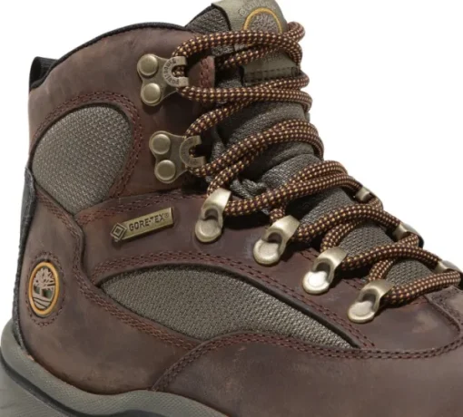 Womens Chocorua Mid Lace Up GTX Hiking Boot Dark Brown-Timberland New