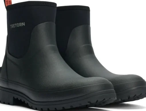 Tretorn Brosarp Neo matalat kumisaappaat, Unisex, musta Sale