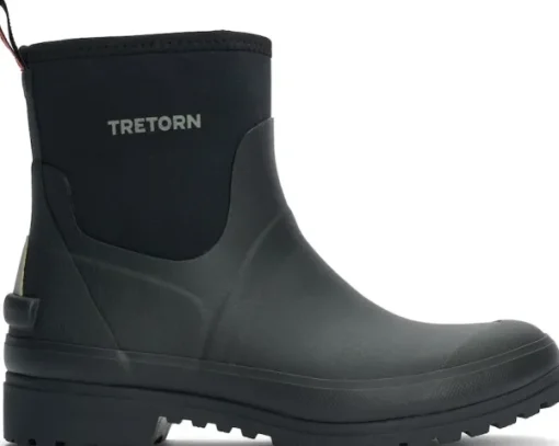Tretorn Brosarp Neo matalat kumisaappaat, Unisex, musta Sale
