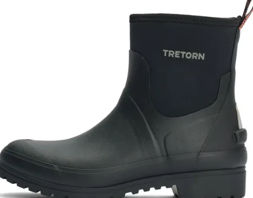 Tretorn Brosarp Neo matalat kumisaappaat, Unisex, musta Sale