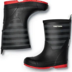 Tretorn Kids Gränna Black/Grey Discount