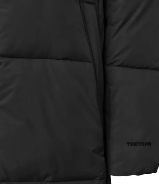 Tretorn Puffer Parka naisten toppatakki, Jet Black Fashion