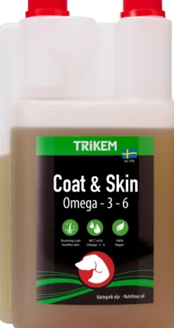 Trikem Working Dog Coat & Skin öljy, 1000 ml-Trikem Dog Clearance