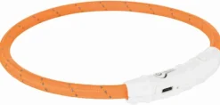 Trixie Flash Light Ring USB XS-S Orange Discount