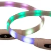 Trixie Flashring USB ladattava valopanta koiralle, XS-XL, Multi Hot