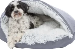 Trixie Harvey Igloo koiran luolapeti, Ø70 cm, harmaa/valkoinen Sale