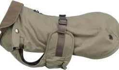 Trixie Hermy 2 in 1 Dachshund koiran takki, 33-38 cm, Olive Green Hot