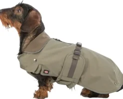 Hermy 2 in 1 Dachshund koiran takki, 28 cm, Olive Green-Trixie Best