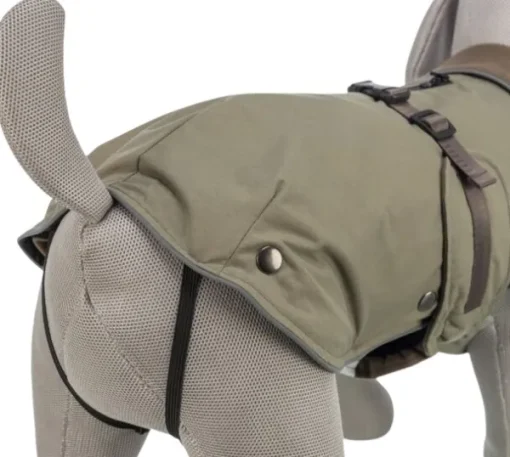 Hermy 2 in 1 Dachshund koiran takki, 28 cm, Olive Green-Trixie Best