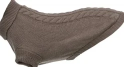 Trixie Kenton Pullover koiran villapaita, 55-60 cm, harmaanruskea Best