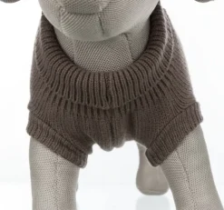 Trixie Kenton Pullover koiran villapaita, 55-60 cm, harmaanruskea Best