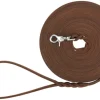 Trixie Rustic Nahkainen Jälkiliina 10 m/8 mm Tummanruskea Online