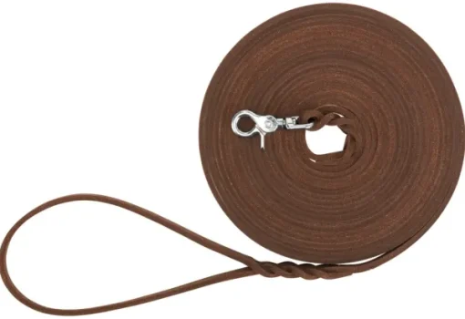 Trixie Rustic Nahkainen Jälkiliina 10 m/8 mm Tummanruskea Online