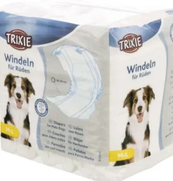 Trixie uroskoirien vaipat, M-L 46-60 cm, 12kpl Clearance