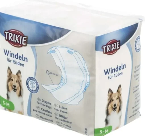 uroskoirien vaipat, S-M 30-46 cm, 12 kpl-Trixie New
