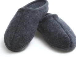 Ulle Original Ulltofflor villatohvelit, meleerattu musta Discount