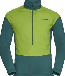 Bormio Halfzip -paita vihreä-Vaude New