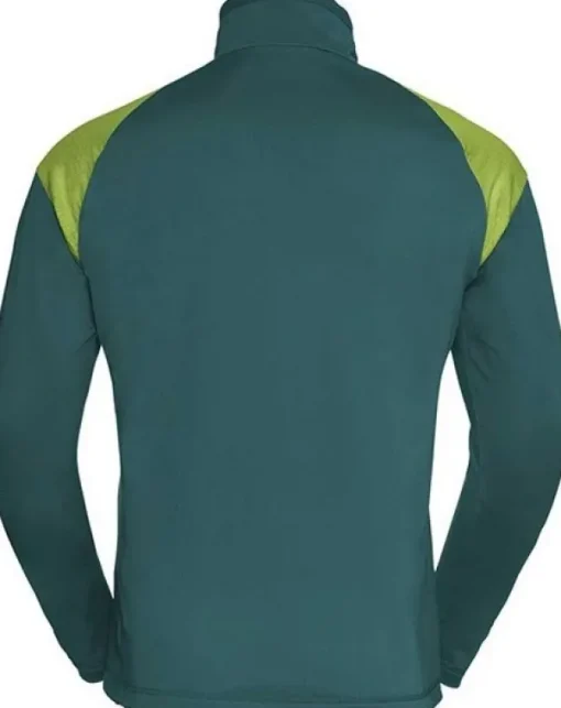 Bormio Halfzip -paita vihreä-Vaude New