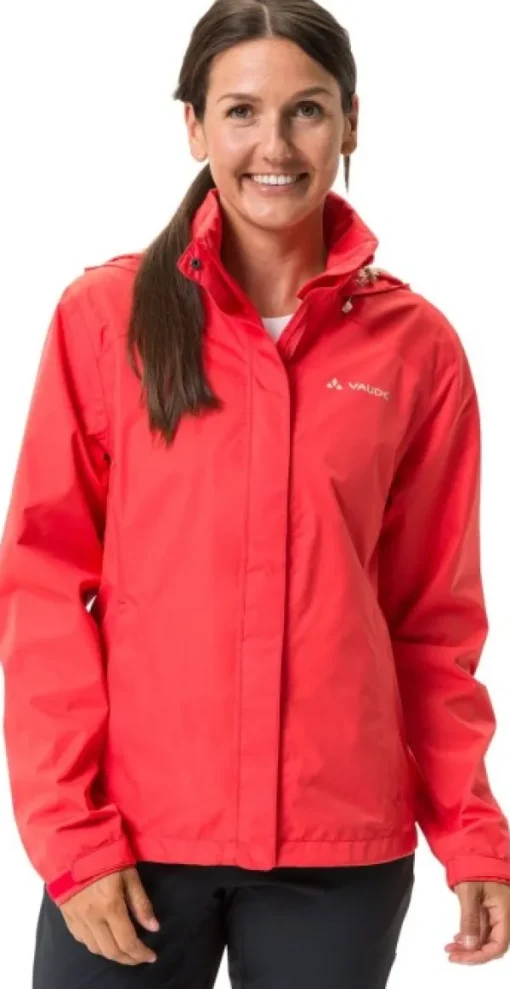 Vaude Escape Bike Light Jacket naisten ulkoilutakki, punainen New