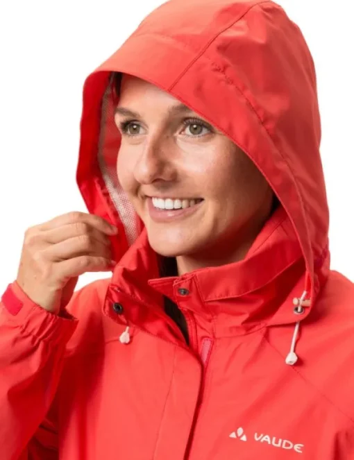 Vaude Escape Bike Light Jacket naisten ulkoilutakki, punainen New