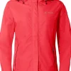 Vaude Escape Light Jacket naisten ulkoilutakki, punainen New