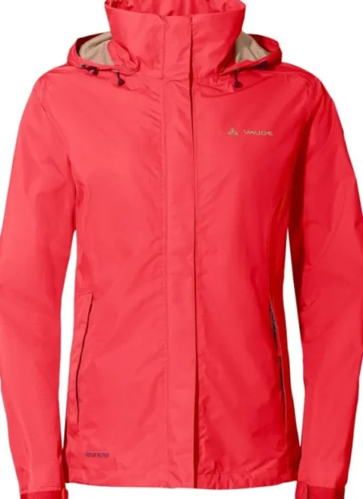 Vaude Escape Light Jacket naisten ulkoilutakki, punainen New