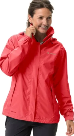 Vaude Escape Light Jacket naisten ulkoilutakki, punainen New