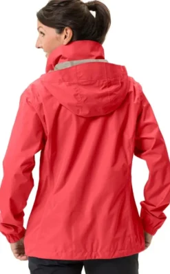 Vaude Escape Light Jacket naisten ulkoilutakki, punainen New